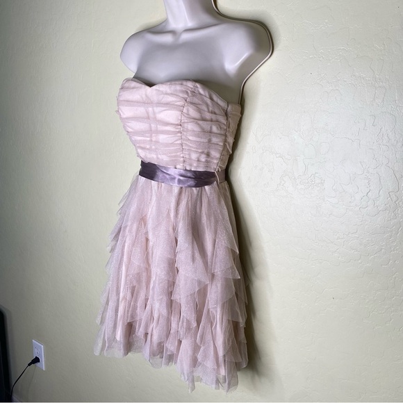 Sparkly Strapless Homecoming Special Occasion Dress Size 7 - Picture 7 of 16